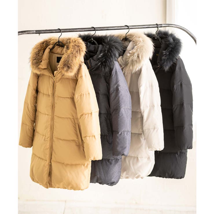 リアルファー付ダウンコート | RANAN | 詳細画像18 