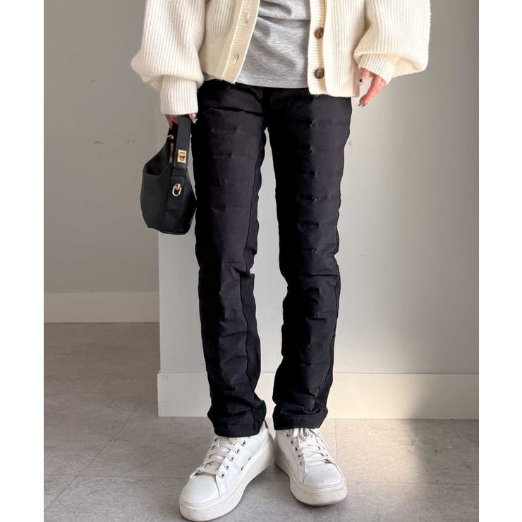 ブラック | あたたかダウンパンツ | RANAN