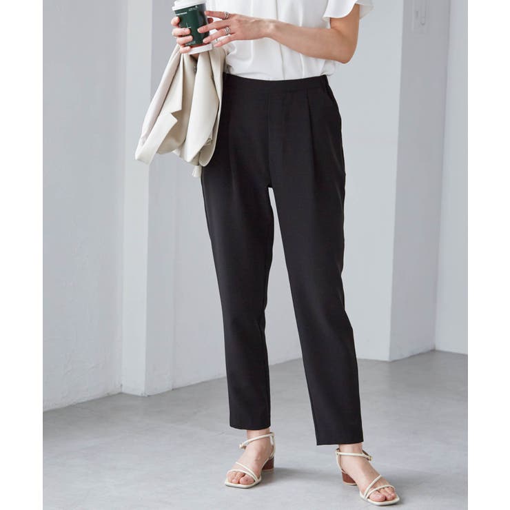 美脚シルエットタックパンツ | RANAN | 詳細画像10 