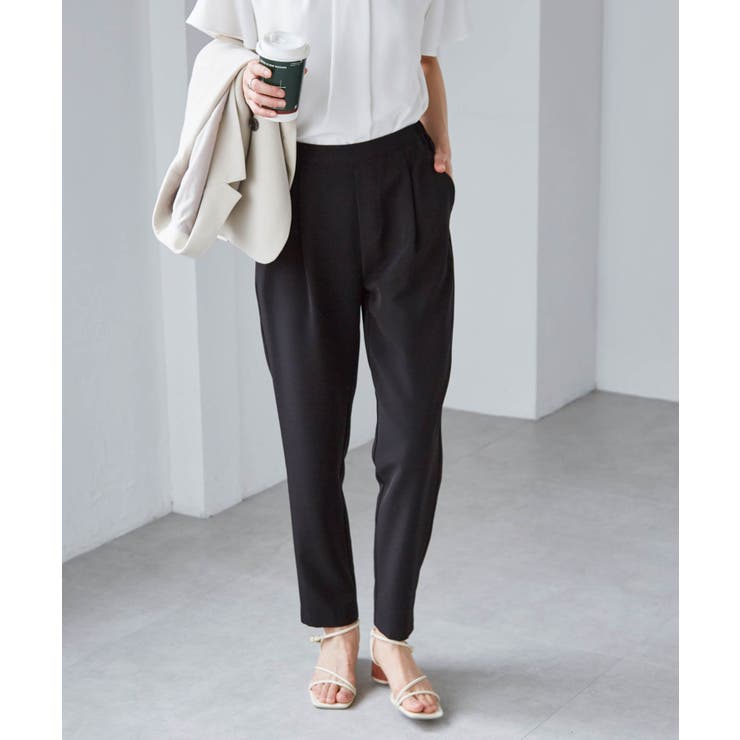 美脚シルエットタックパンツ | RANAN | 詳細画像14 