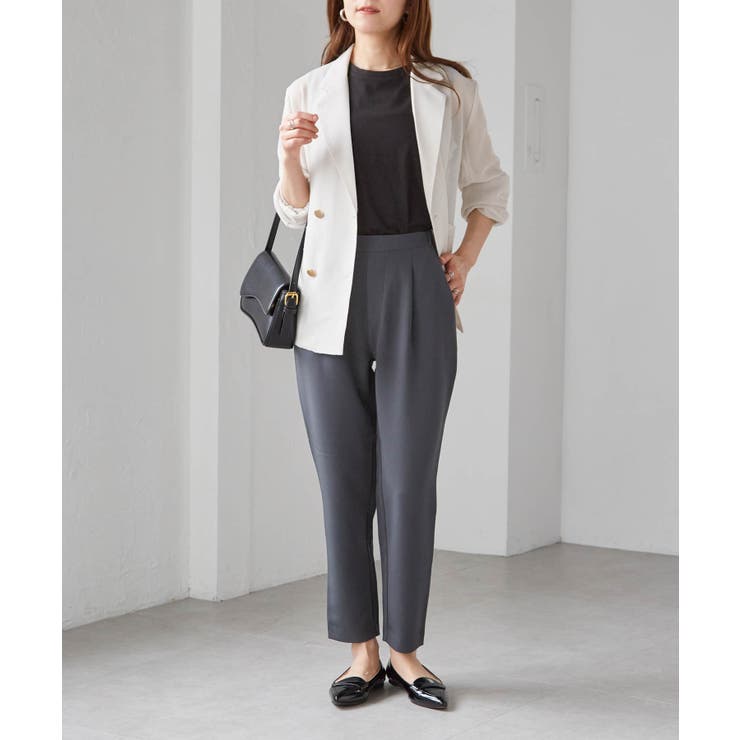 美脚シルエットタックパンツ | RANAN | 詳細画像30 