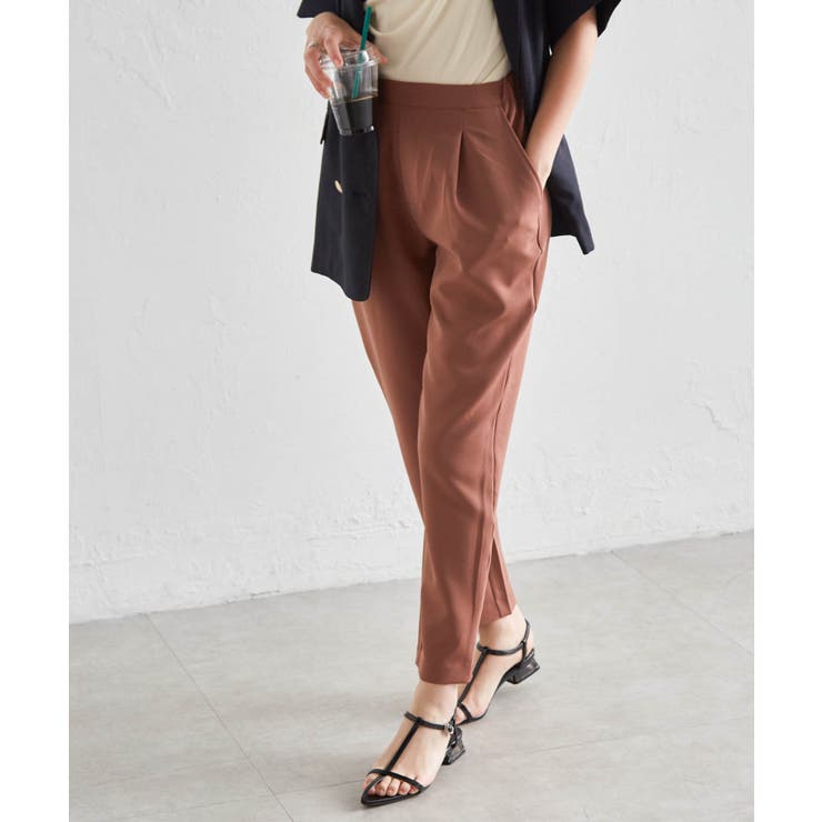 美脚シルエットタックパンツ | RANAN | 詳細画像32 