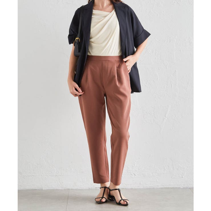 美脚シルエットタックパンツ | RANAN | 詳細画像35 