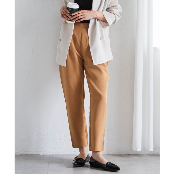 美脚シルエットタックパンツ | RANAN | 詳細画像4 