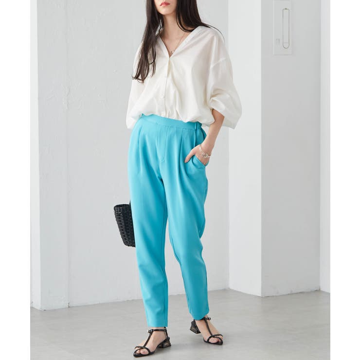 美脚シルエットタックパンツ | RANAN | 詳細画像43 