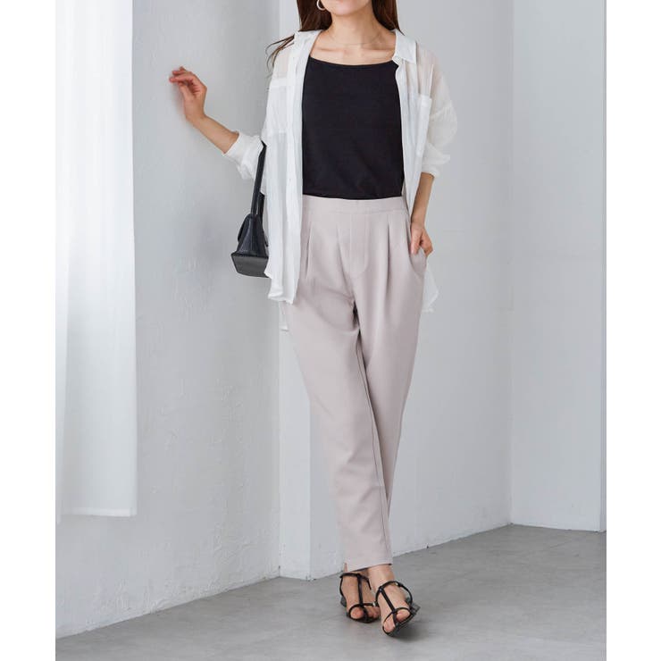 美脚シルエットタックパンツ | RANAN | 詳細画像59 