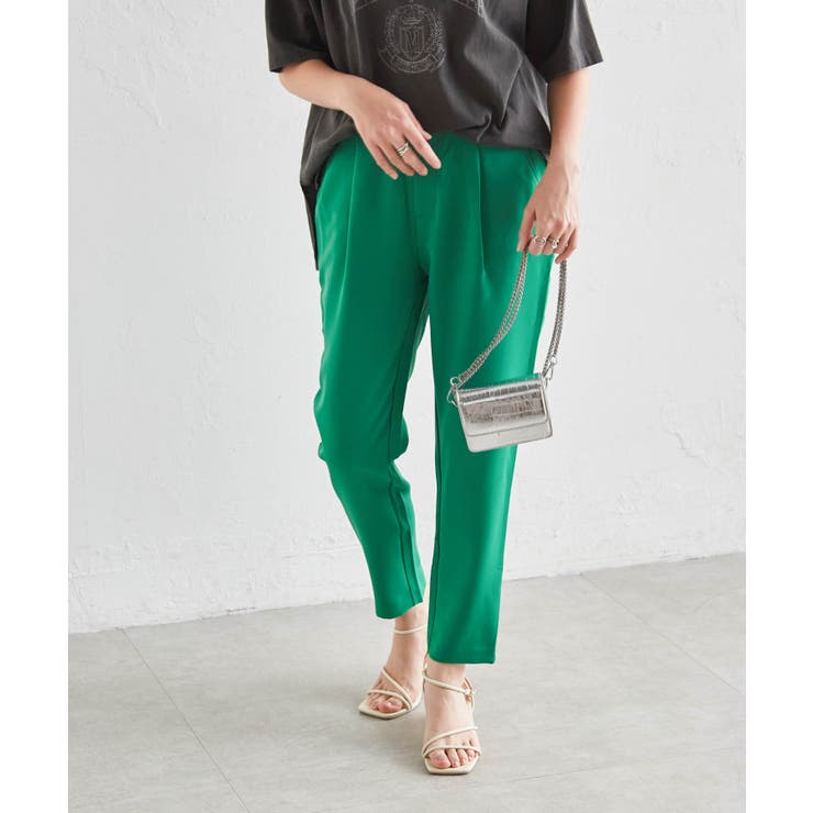 美脚シルエットタックパンツ | RANAN | 詳細画像7 