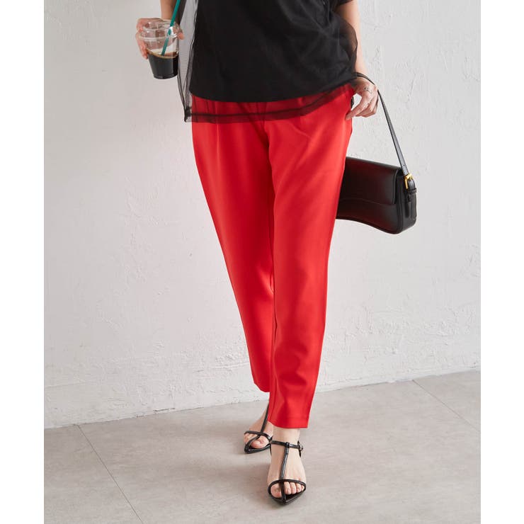 美脚シルエットタックパンツ | RANAN | 詳細画像73 