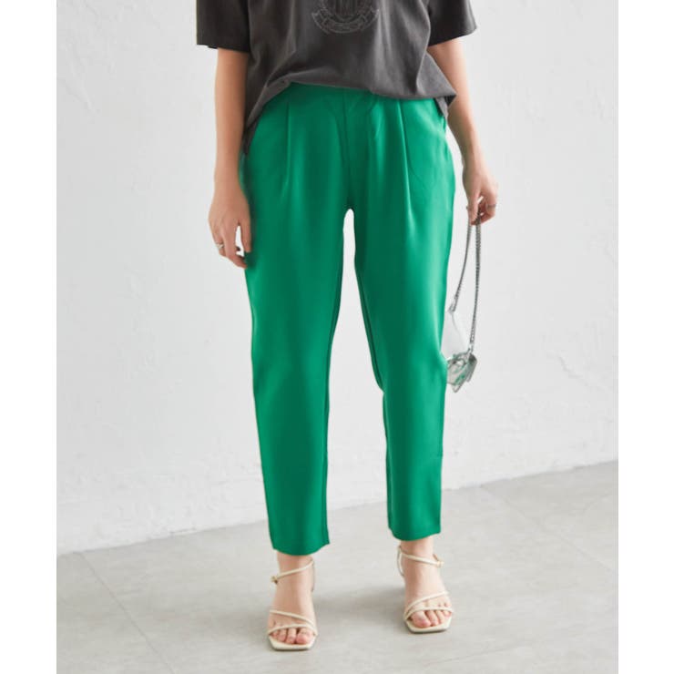 美脚シルエットタックパンツ | RANAN | 詳細画像8 