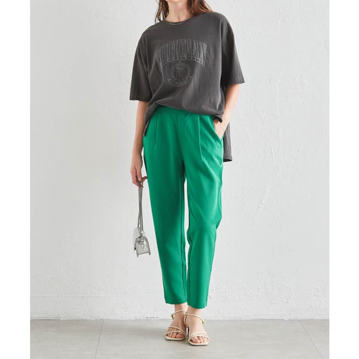 美脚シルエットタックパンツ | RANAN | 詳細画像9 