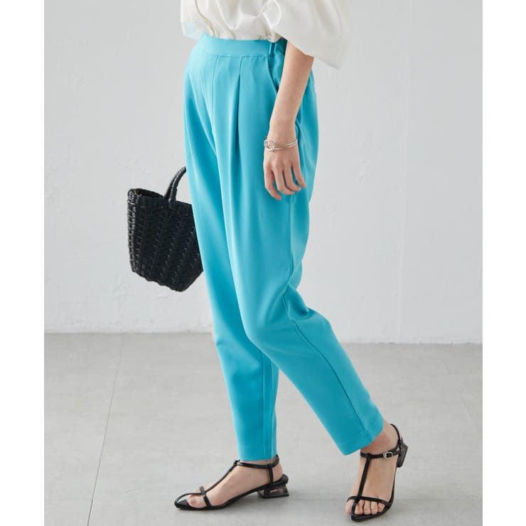 ファニーブルー65 | 美脚シルエットタックパンツ | RANAN