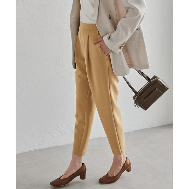 美脚シルエットタックパンツ | RANAN | 詳細画像1 