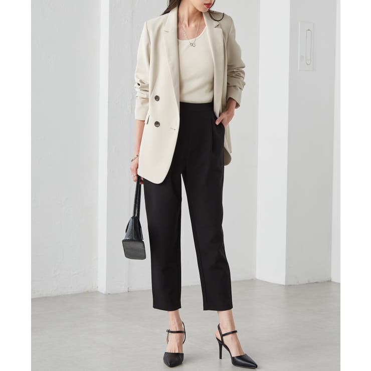 美脚シルエットタックパンツ | RANAN | 詳細画像13 