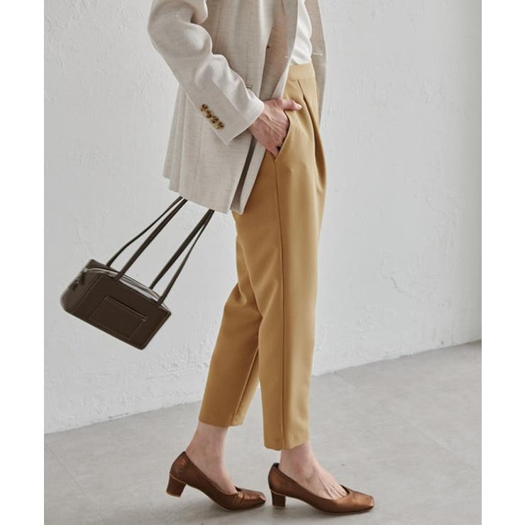 美脚シルエットタックパンツ | RANAN | 詳細画像2 