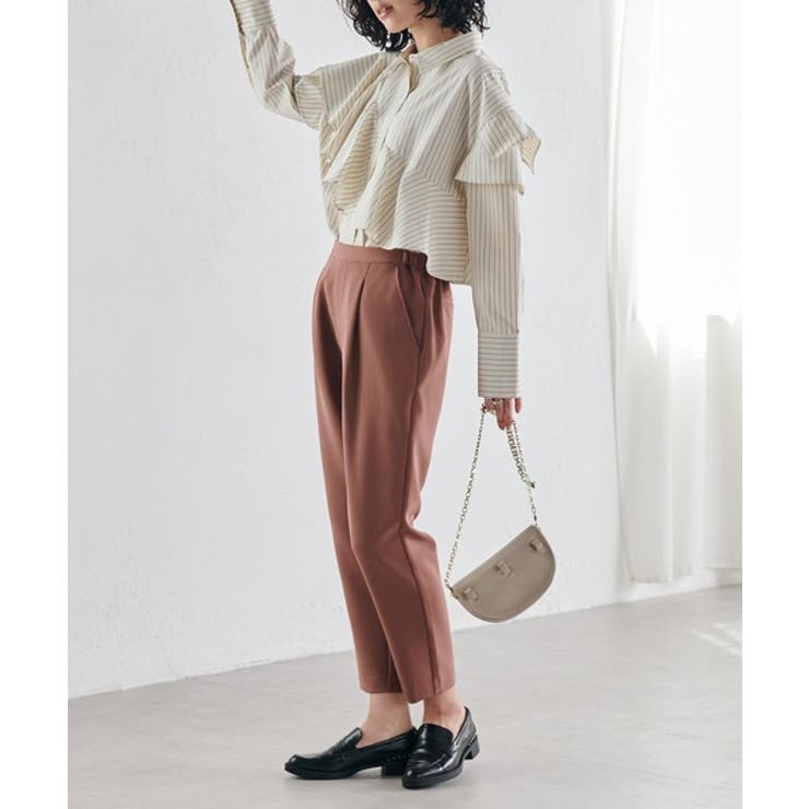 美脚シルエットタックパンツ | RANAN | 詳細画像22 