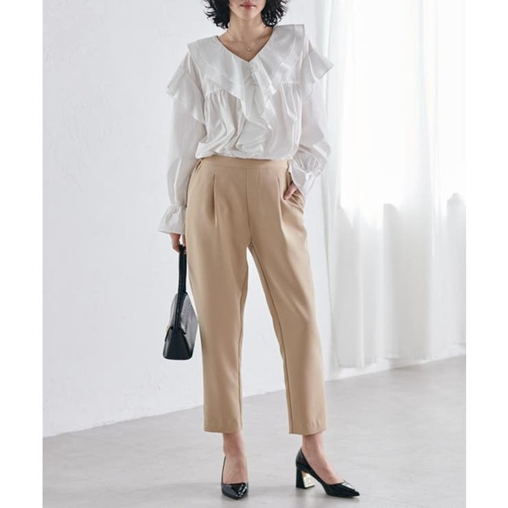 美脚シルエットタックパンツ | RANAN | 詳細画像39 