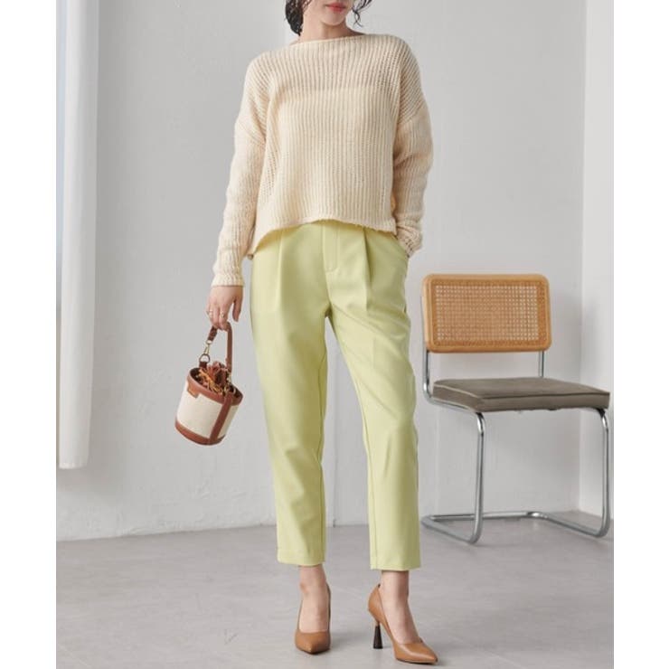 美脚シルエットタックパンツ | RANAN | 詳細画像46 