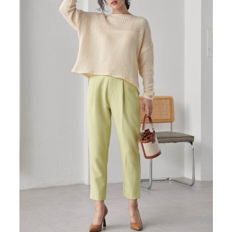 美脚シルエットタックパンツ | RANAN | 詳細画像47 