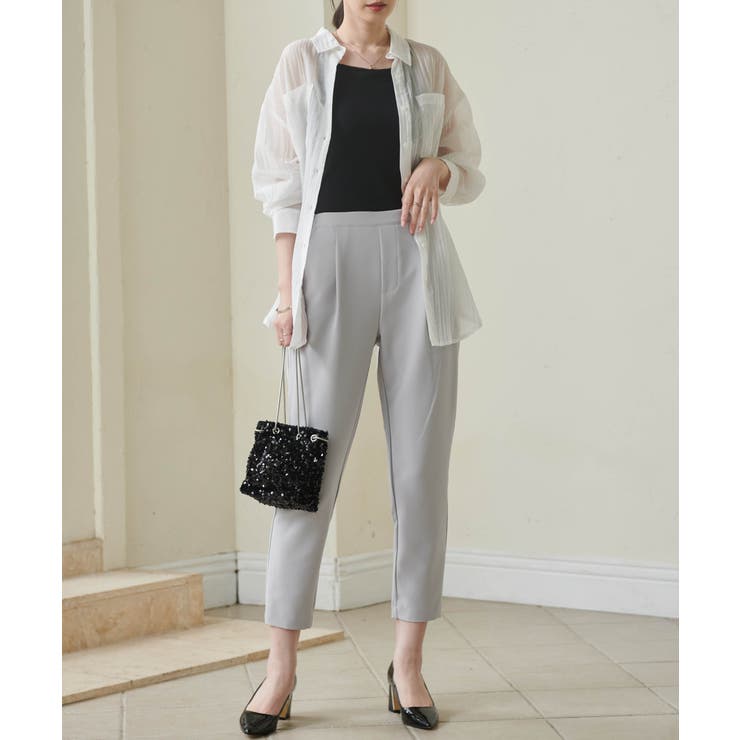 美脚シルエットタックパンツ | RANAN | 詳細画像67 