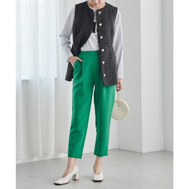 美脚シルエットタックパンツ | RANAN | 詳細画像7 