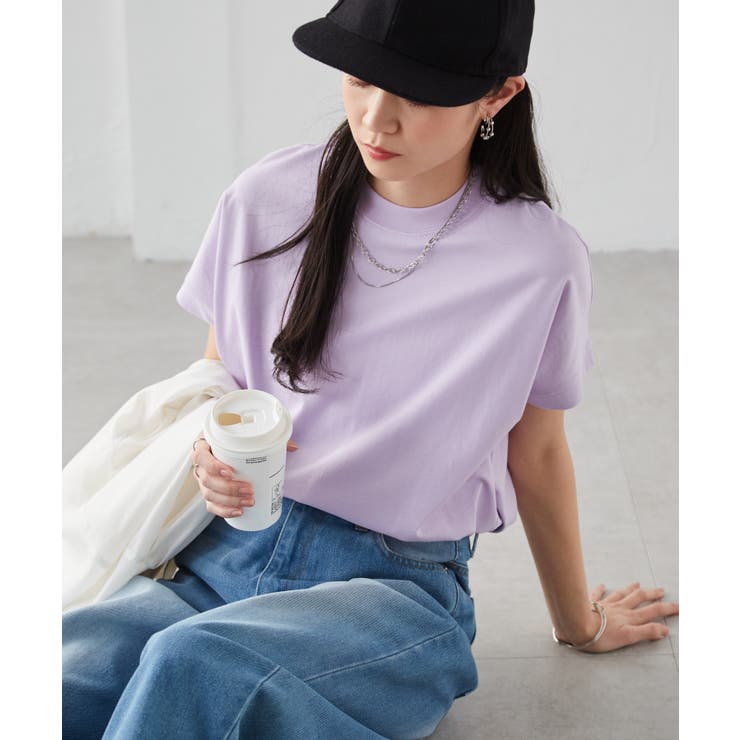 綿１００％ひんやりＵＶカットプチハイネックTシャツ | RANAN | 詳細画像43 
