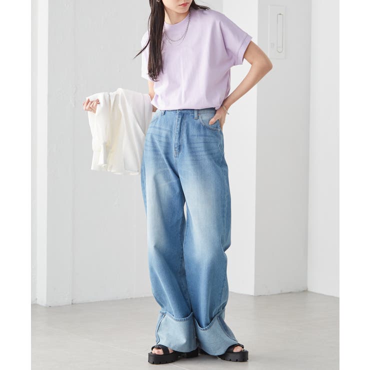 綿１００％ひんやりＵＶカットプチハイネックTシャツ | RANAN | 詳細画像60 