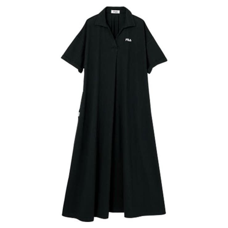 【M～LLサイズ展開】＜FILA フィラ＞カノコAラインフレアポロスキッパーワン… | RANAN | 詳細画像21 