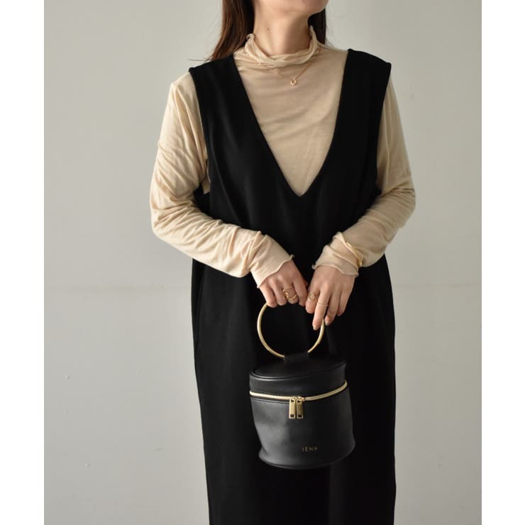 ブラック | ひんやり！ジャンパースカート | RANAN