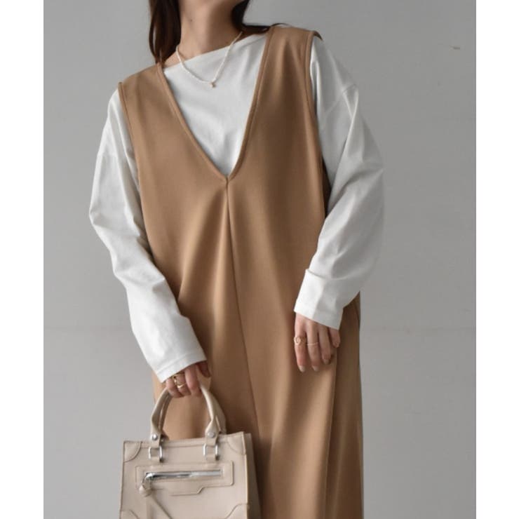 キャメル | ひんやり！ジャンパースカート | RANAN