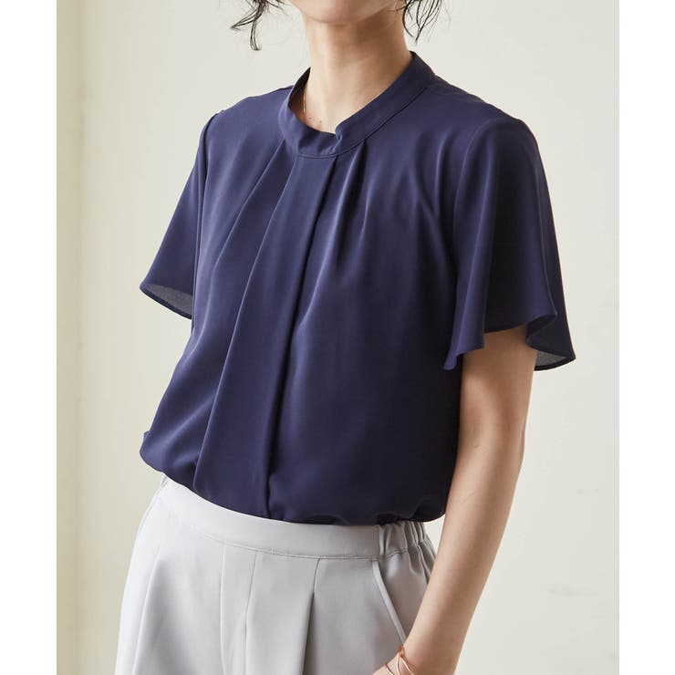 機能付タックデザインブラウス | RANAN | 詳細画像10 