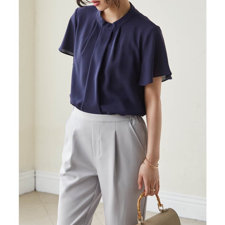 機能付タックデザインブラウス | RANAN | 詳細画像11 