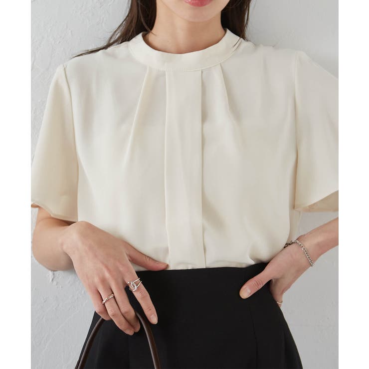 機能付タックデザインブラウス | RANAN | 詳細画像14 