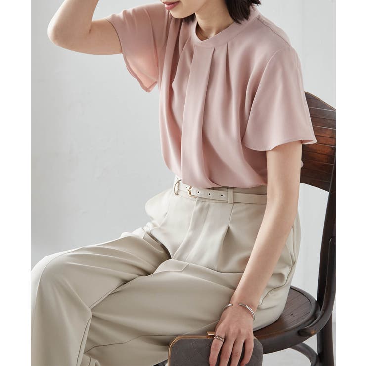 機能付タックデザインブラウス | RANAN | 詳細画像18 