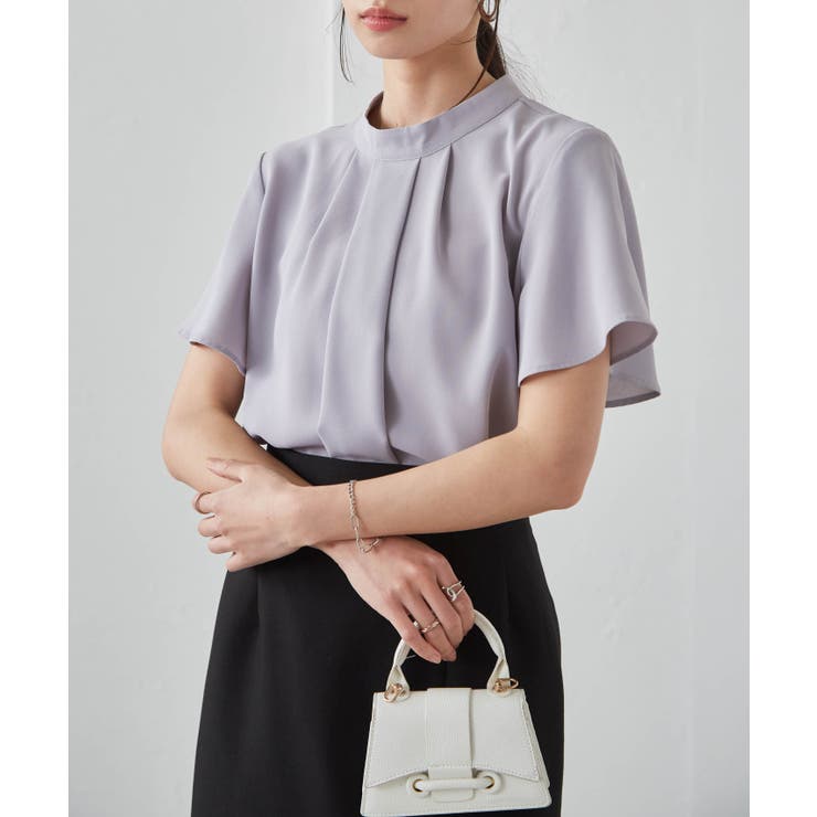 機能付タックデザインブラウス | RANAN | 詳細画像2 