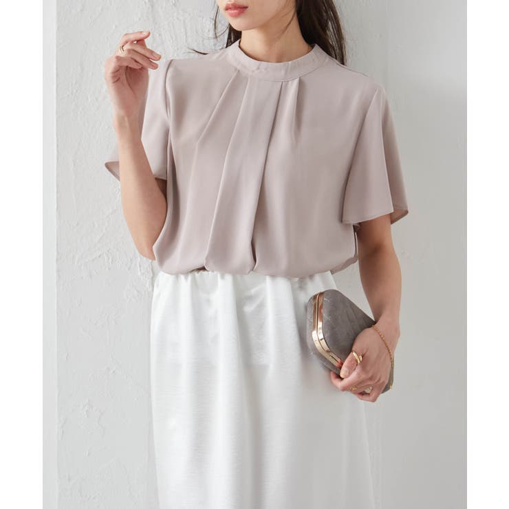 機能付タックデザインブラウス | RANAN | 詳細画像24 