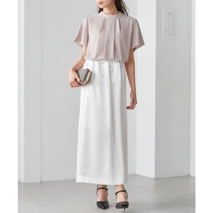 機能付タックデザインブラウス | RANAN | 詳細画像25 