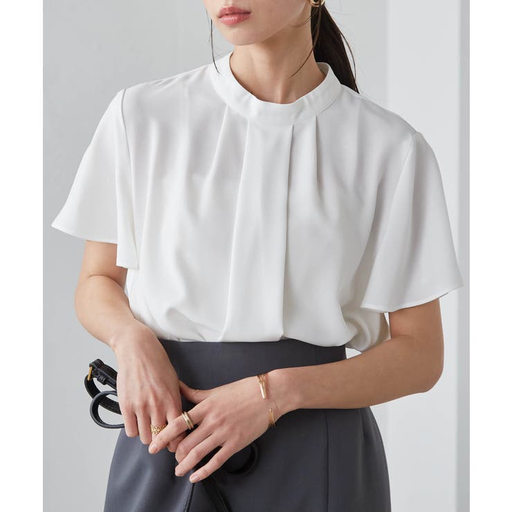 機能付タックデザインブラウス | RANAN | 詳細画像26 