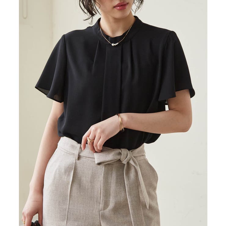 機能付タックデザインブラウス | RANAN | 詳細画像6 