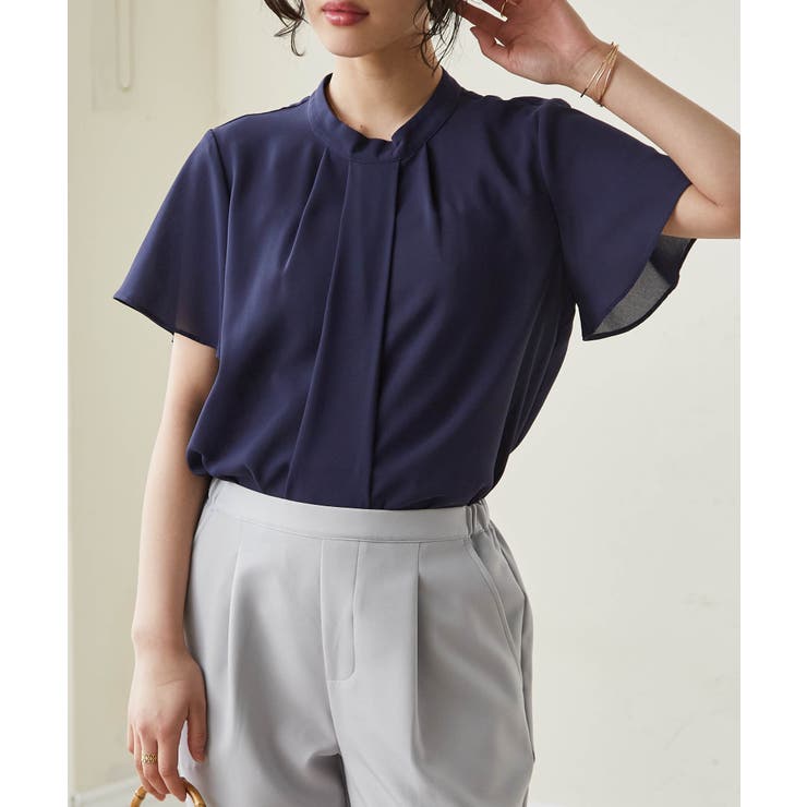 機能付タックデザインブラウス | RANAN | 詳細画像9 