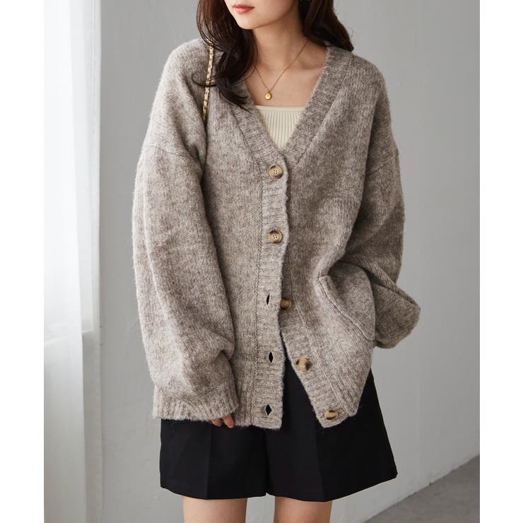 カラーオーバーカーディガン | RANAN | 詳細画像12 