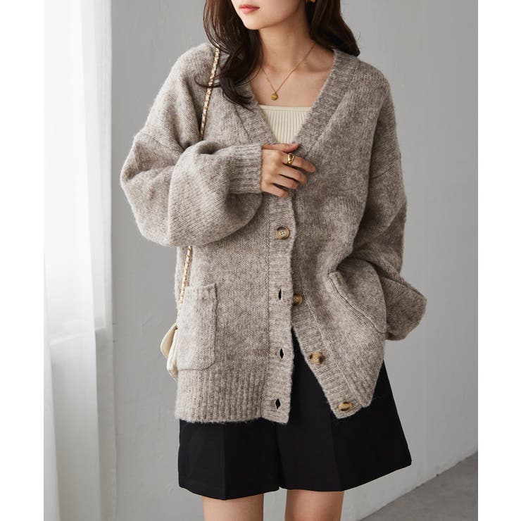 カラーオーバーカーディガン | RANAN | 詳細画像13 