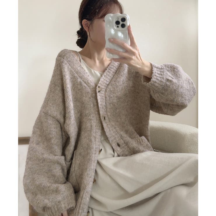 カラーオーバーカーディガン | RANAN | 詳細画像16 