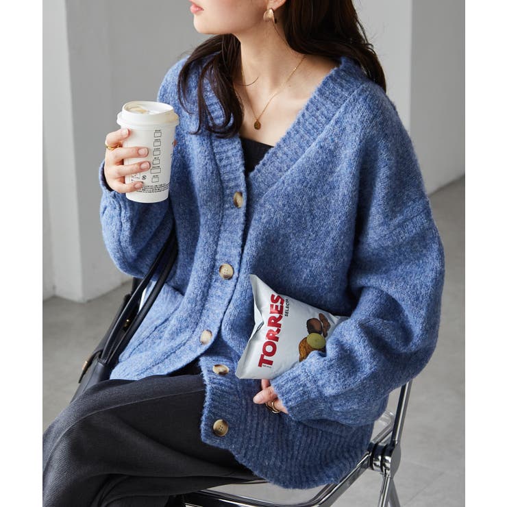 カラーオーバーカーディガン | RANAN | 詳細画像19 