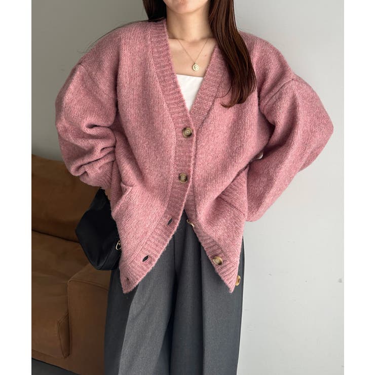 カラーオーバーカーディガン | RANAN | 詳細画像2 