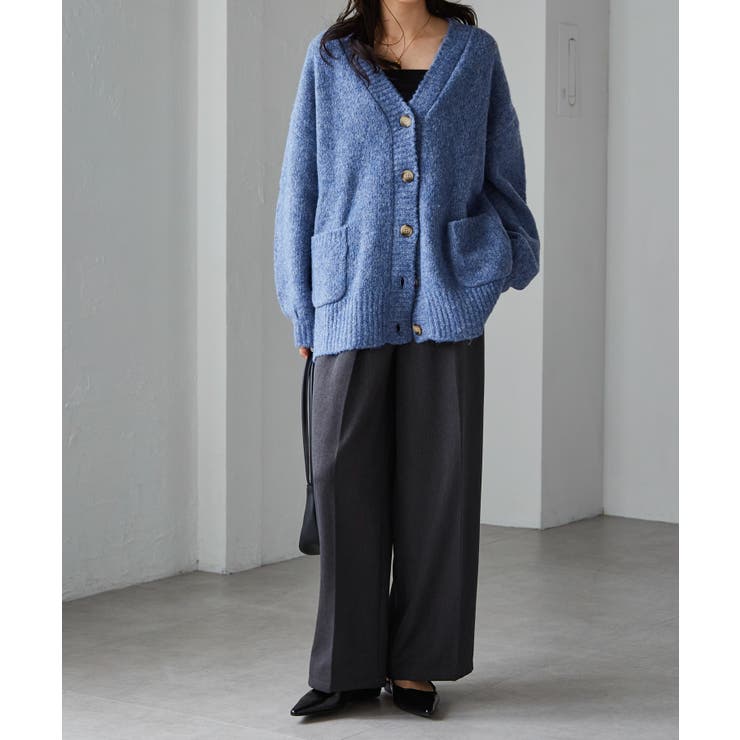 カラーオーバーカーディガン | RANAN | 詳細画像20 