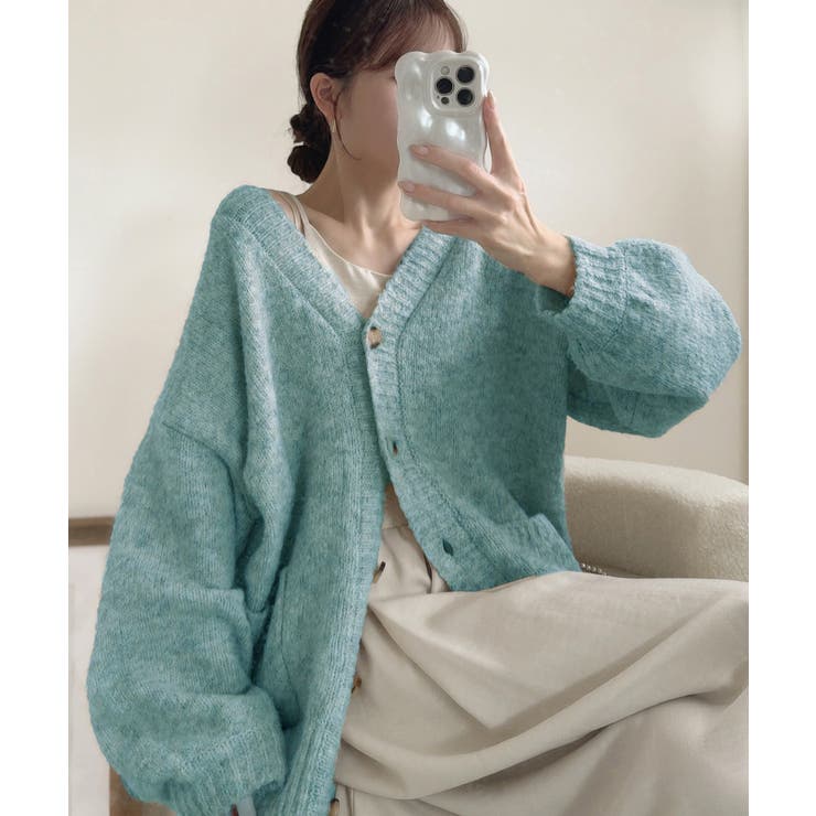 カラーオーバーカーディガン | RANAN | 詳細画像21 