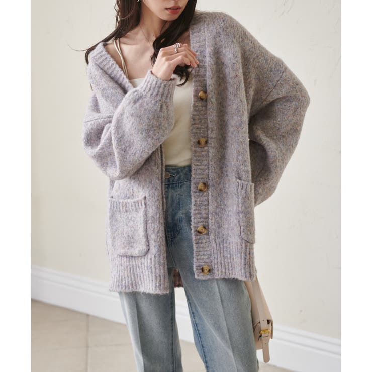 カラーオーバーカーディガン | RANAN | 詳細画像27 