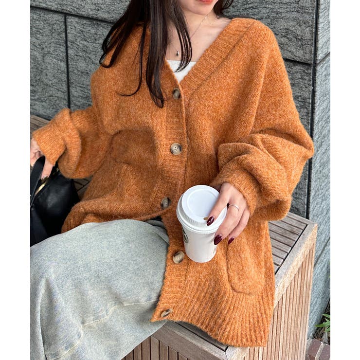 カラーオーバーカーディガン | RANAN | 詳細画像6 