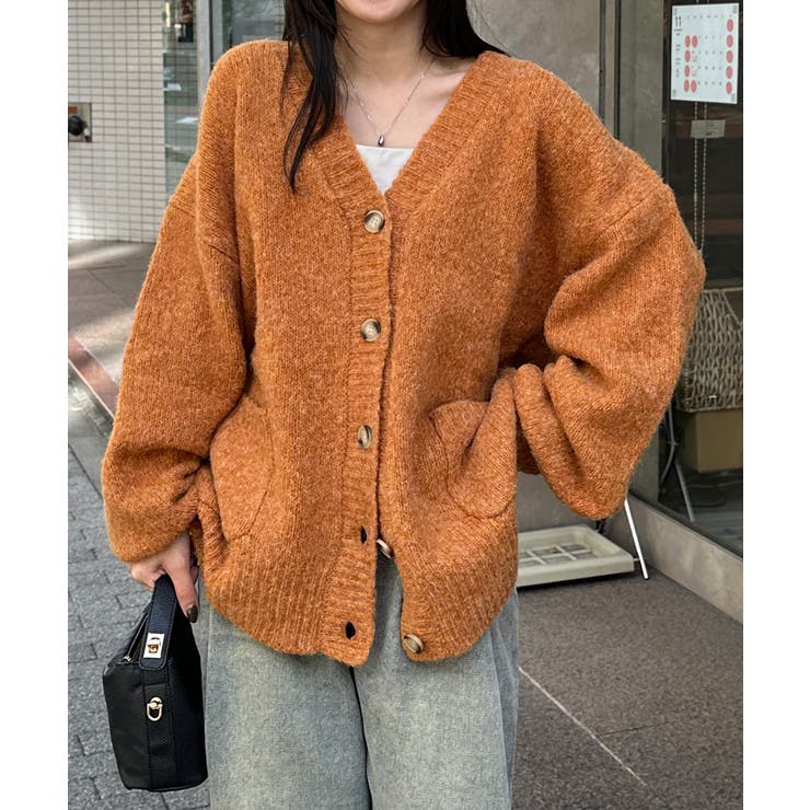 カラーオーバーカーディガン | RANAN | 詳細画像8 