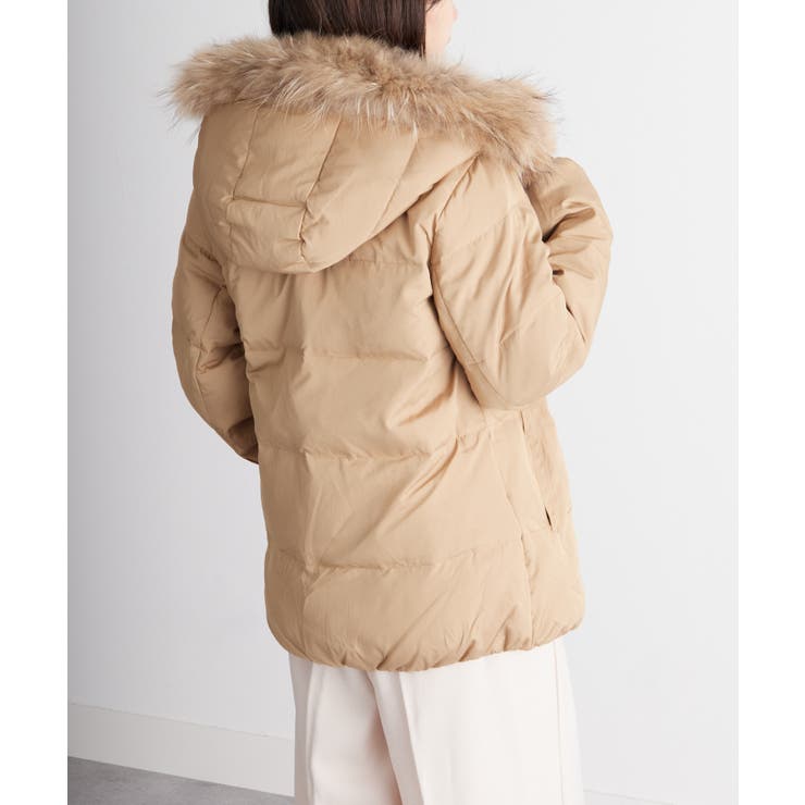 リアルファー付ダウンショートコート | RANAN | 詳細画像11 